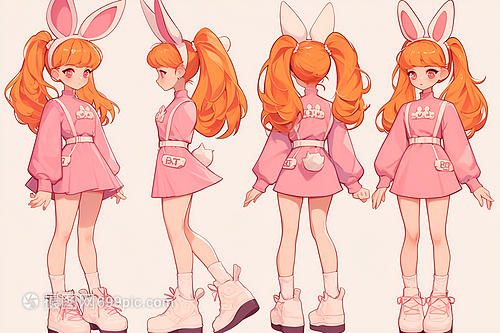 兔耳與靈動(dòng) 動(dòng)漫女郎工藝品設(shè)計(jì)的藝術(shù)探索